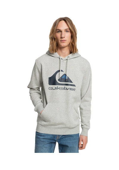 Quiksilver Big Logo Hoodie Erkek Sweatshirt Mavi XL