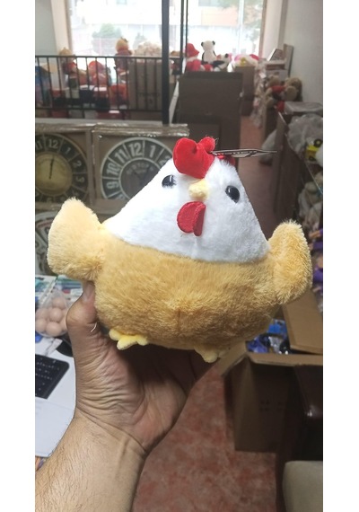 Oyuncak Peluş Sevimli Uyku Arkadaşı Tombiş Tavuk 25 Cm