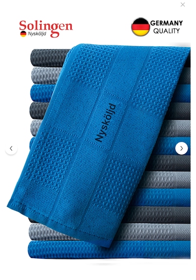 Solıngen 3 Lü Mikrofiber Sihirli Bez Açık Gri
