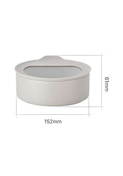 One Seramik Saklama Kabı 700ml Gri