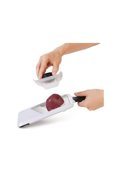 Ayrex Good Grips Paslanmaz Çelik Bıçaklı Sebze Dilimleyicisi/el Dilimleyicisi, Beyaz Diğer