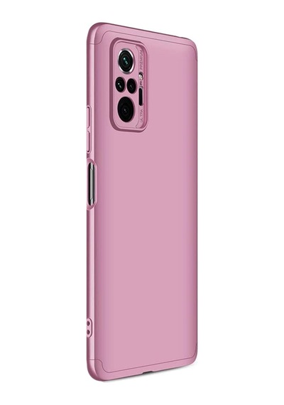 Microsonic Xiaomi Redmi Note 10 Pro Kılıf Double Dip 360 Protective