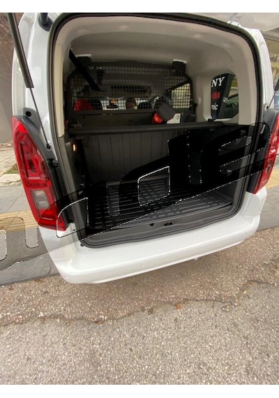 Opel Combo 2024 3d Kauçuk Kokusuz Bagaj Havuzu