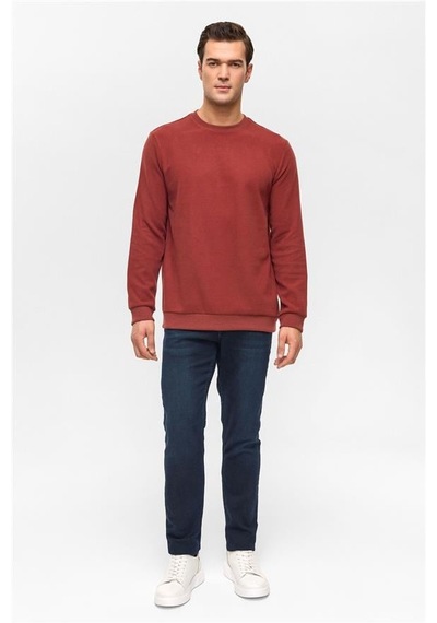 Süvari Açık Kahve Regular Düz Bisiklet Yaka Sweatshirt Açık Kahve Süvari Açık Kahve Regular Düz Bisiklet Yaka Sweatshirt Açık Kahve