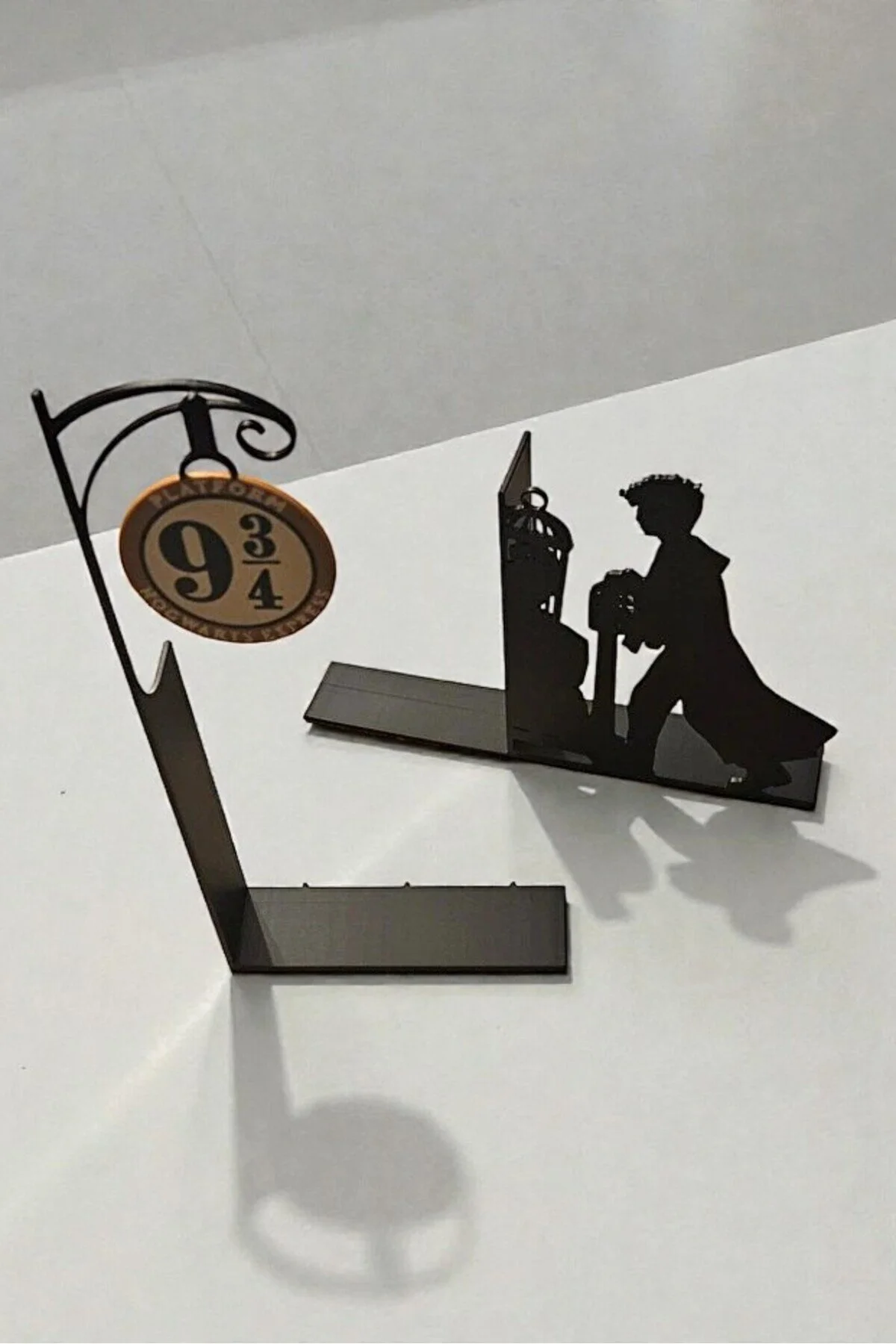 Esa Gaming Harry Potter Platform 9¾ Kitap Tutucu 3d Baskı Dekoratif Kitaplık Organizer Fantastik