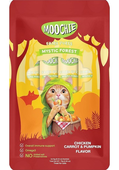 Sıvı Kedi Öd.tavuk-havuç-balkabağı 5x15 Gr