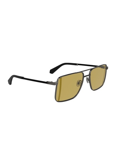 Calvin Klein Jeans Ckj25201s-017 Erkek Güneş Gözlüğü Metalik