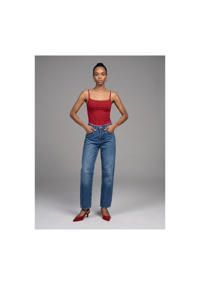 Dilvin 21200 Bra-free Askılı Top Kırmızı
