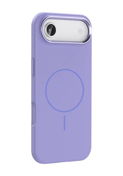 Apple Uyumlu iPhone 17 Air Kılıf M-safe Şarj Özellikli Metal Kamera Çerçeveli Mkst Edi Silikon Kapak - Siyah Siyah