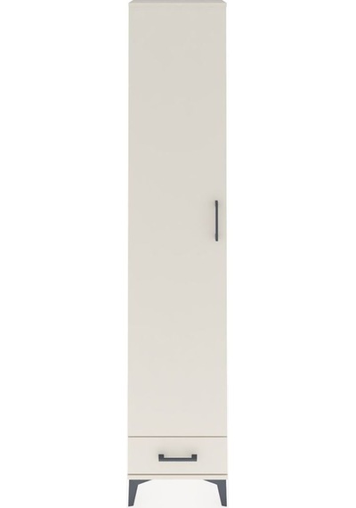 Arges Dolap 3 Raflı Tek Çekmeceli Tek Askılı 44x30x221 Aytaşı-aytaşı Aytası