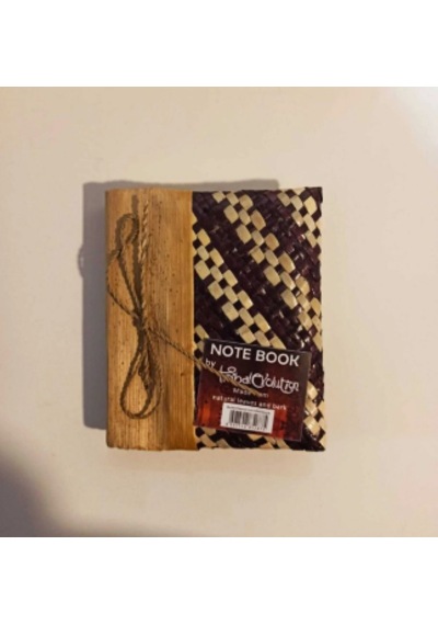 Ceren Naturel Bambu A6 Not Defteri Düz Bej