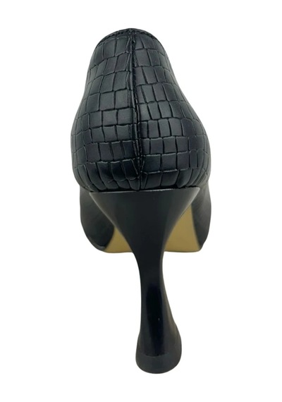 Matzeliger Mzg1174 Siyah Kadın Kalem Topuklu Stiletto