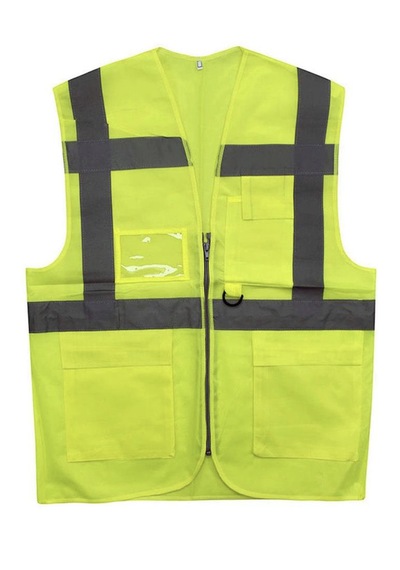 Mühendis Yeleği Neon Sarı