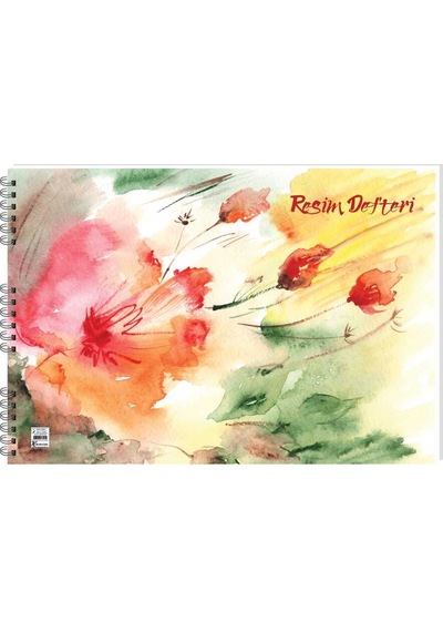 Keskin Color 35x 50 30 Yaprak Sipiralli Basic Resim Defteri