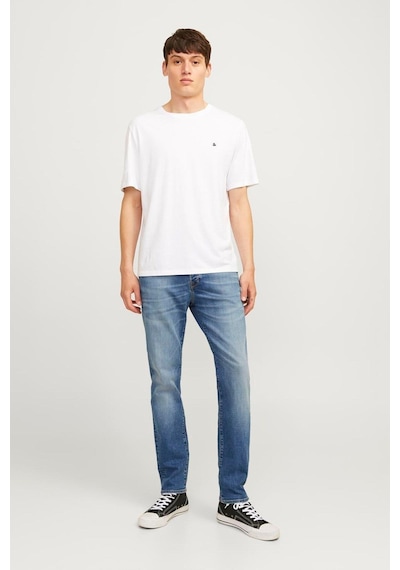 Jack & Jones Mike Fox Cb 056 Erkek Jean Pantolon 12258194 Mavi