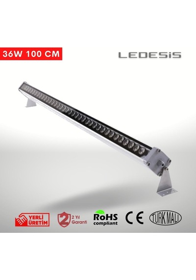 Ledesis 6500k Soğuk Beyaz Wallwasher Duvar Boyama 100 Cm 36w