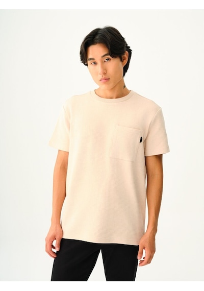 LOFT Regular Fit Erkek Tshirt K.kol Açık Bej