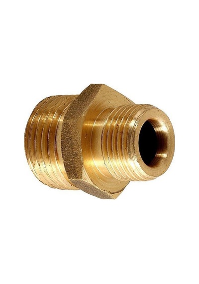 Pirinç Sarı Orantılı Nipel 1/2-1/4