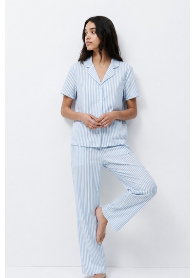 Norcia Sports Standart Boy Elastanlı Mavi Pijama Takımı Çok Renkli - 929323074 Çok Renkli - 929323074 Çok Renkli