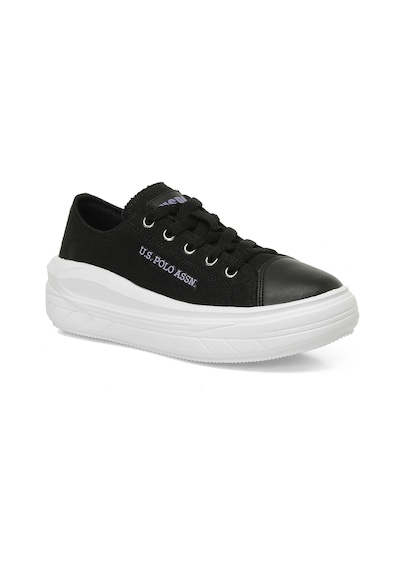U.s. Polo Assn. Cleme Tex Jr 5fx Siyah Kız Çocuk Sneaker 000000000101946372 Siyah