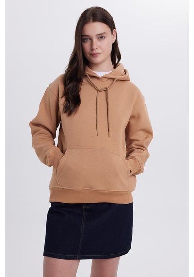 Tudors Kadın Relax Fit Rahat Kesim Pamuklu Kapüşonlu Kanguru Cepli Kiremit Sweatshirt-39944 Kiremit Tudors Kadın Relax Fit Rahat Kesim Pamuklu Kapüşonlu Kanguru Cepli Kiremit Sweatshirt-39944 Kiremit