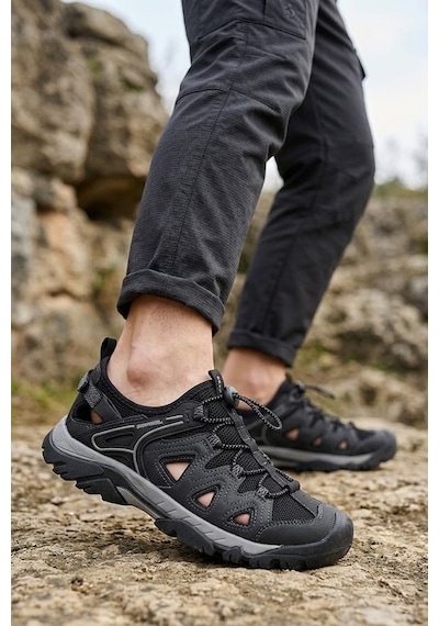 Dockers By Gerli Dockers 102249462 6m 236800 6 Fx Erkek Outdoor Sandalet Siyah