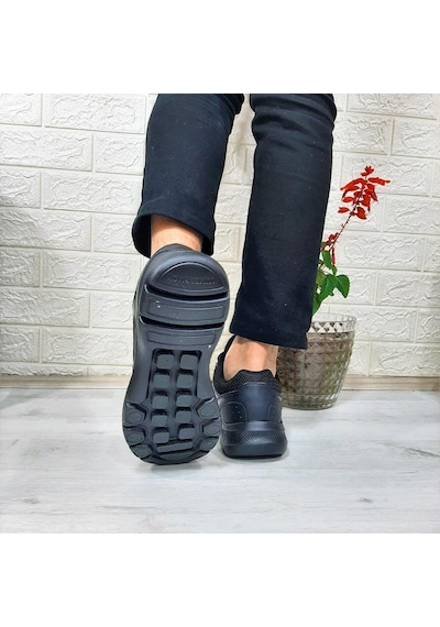 Lumberjack Jumbo Siyah Memoryfoam Hafif Rahat Spor Ayakkabı 001