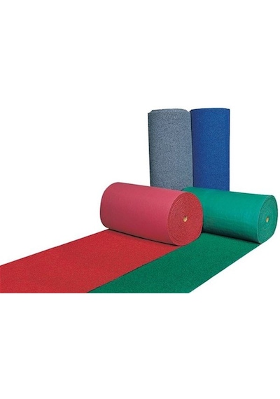 Colourmat Turkuaz Kaydırmaz Kaymaz Yolluk Karmaşık Halı Kıvırcık N11.99