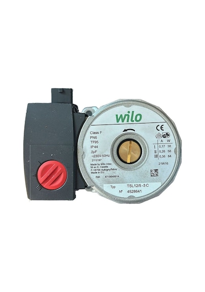 Bosch Uyumlu Buderus Logamax Sirkülasyon Pompası Wilo Gri