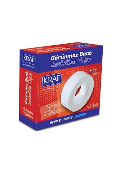 Kraf Görünmez Bant - 19Mmx33M