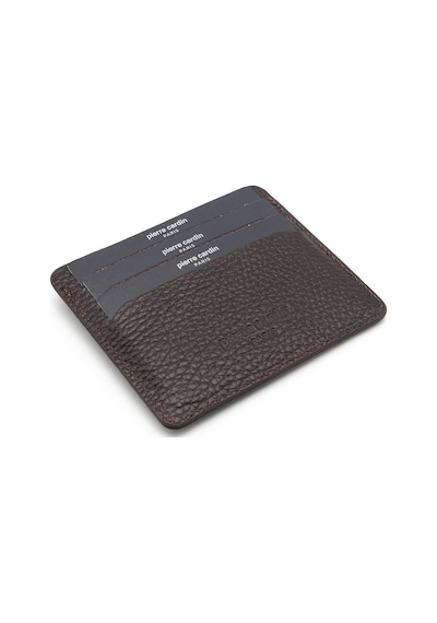 Pierre Cardin Kahve Floater Unisex Deri Kartlık 046a42 Kahverengi