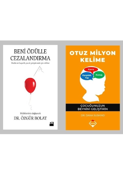 Otuz Milyon Kelime + Beni Ödülle Cezalandırma 2 Kitap
