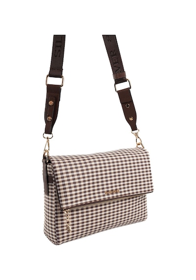 Çapraz Çanta Kadın Silver Polo 963-47362 Sılver Polo Çapraz Bayan Çantası M191 Kahve Sarı-mat Kahve Çok Renkli