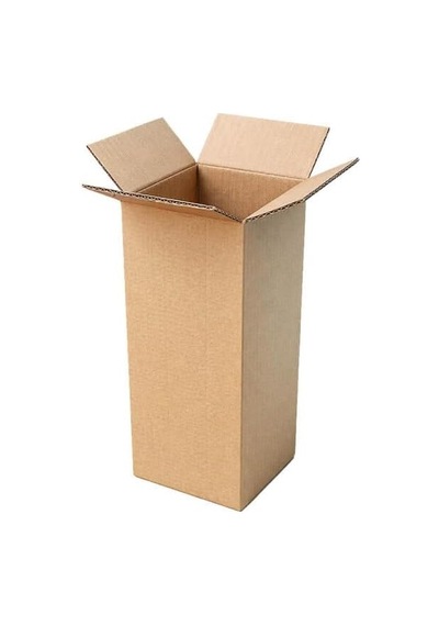 15x15x30 Cm Çift Oluklu Dopel Koli - Şişe, Termos Ve Hassas Obje Kutusu 1