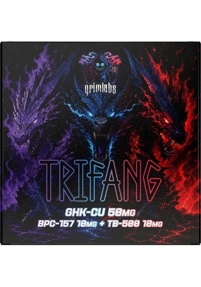 Grimlabs Trıfang Glow Ghk-cu 50mg Bpc157 10mg + Tb500 10mg + Bac Water