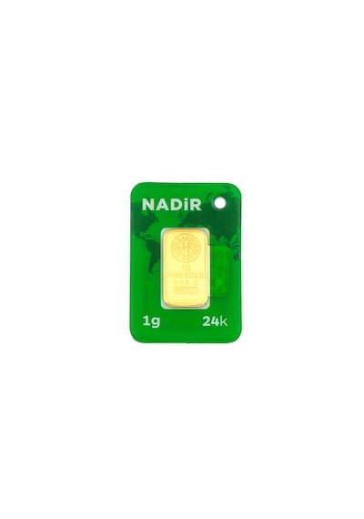 Altında Fırsat Nadir Gold 24 Ayar Külçe Gram Altın 1 Gr.