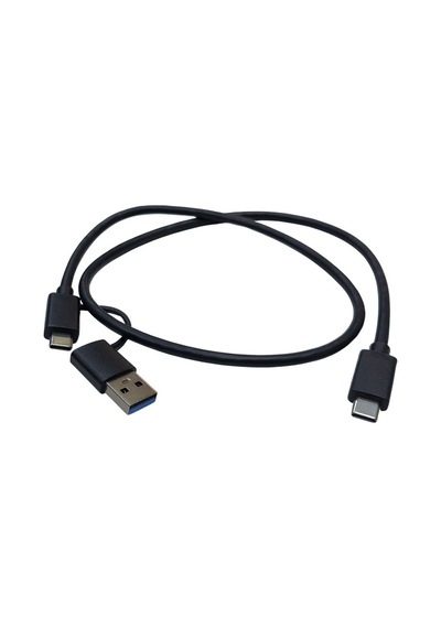 Type C Girişli Harici Harddisk Kablosu 2 İn1 Usb 3.0 Harici Harddisk Kablosu 60cm