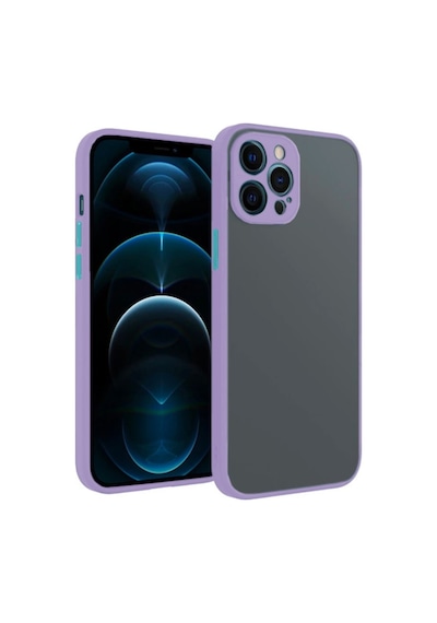 Apple Uyumlu iPhone 12 Pro 6.1Inç Kamera Korumali Premium Silikon Kilif 199236765 - Renk / Lacivert