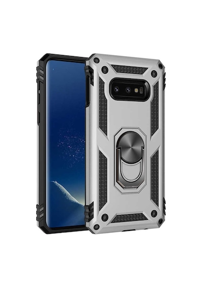 Samsung Galaxy Uyumlu S10E Kilif Yüzüklü Zirh Tank Vega 386841576