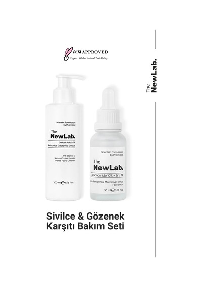 The NewLab Sivilce Ve Gözenek Karşıtı Bakım Seti