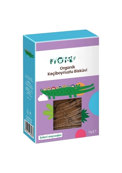 Mey İthalat Keçiboynuzlu Bisküvi 55gr