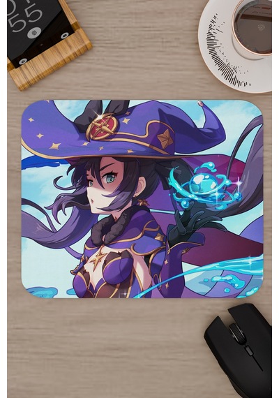 Mona Genshin Impact Anime Gacha V1 - 22x18 Gaming Mouse Pad Fare Altlığı