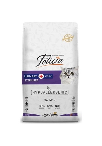 Felicia Az Tahıl Steril Somon Hypoaller Kedi Maması 12 Kg