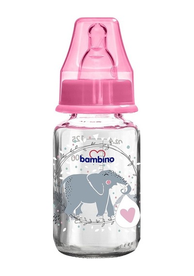Bambino Cam Desenli Biberon 125 ML B013