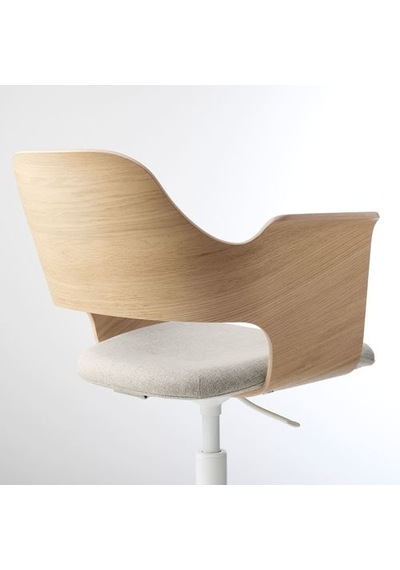 Ikea Fjällberget Çalışma Sandalyesi, Ağartılmış Meşe Kaplama-gunnared Açık Bej Ikea Fjällberget Çalışma Sandalyesi, Ağartılmış Meşe Kaplama-gunnared Açık Bej