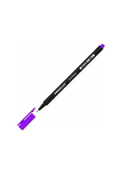 Pensan 6500 Mor Fineliner Kalem