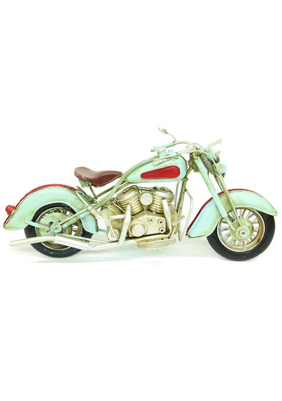 Dekoratif Metal Chopper Motosiklet 1710d-017 Model
