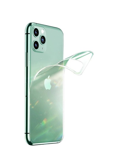 Bufalo Apple Uyumlu   iPhone 11 Arka Gövde Koruyucu Flexiglass Nano