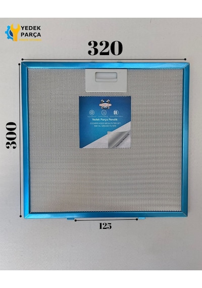 Gorenje: Dt12545x 320x300 Mm Aspiratör & Davlumbaz Tel Yağ Filtresi Model: 9197062313 - 184756 1006966 32x30 Cm