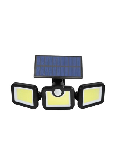 Hareket Sensörlü Solar Bahçe Lambası Güçlü Led Duvar Projektörü Renkli
